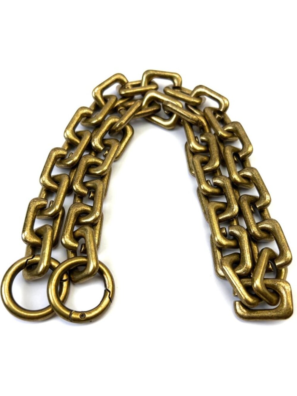 23.62'' Bronze Heavyweight Chunky Purse Chain Strap - Stylish & Durable